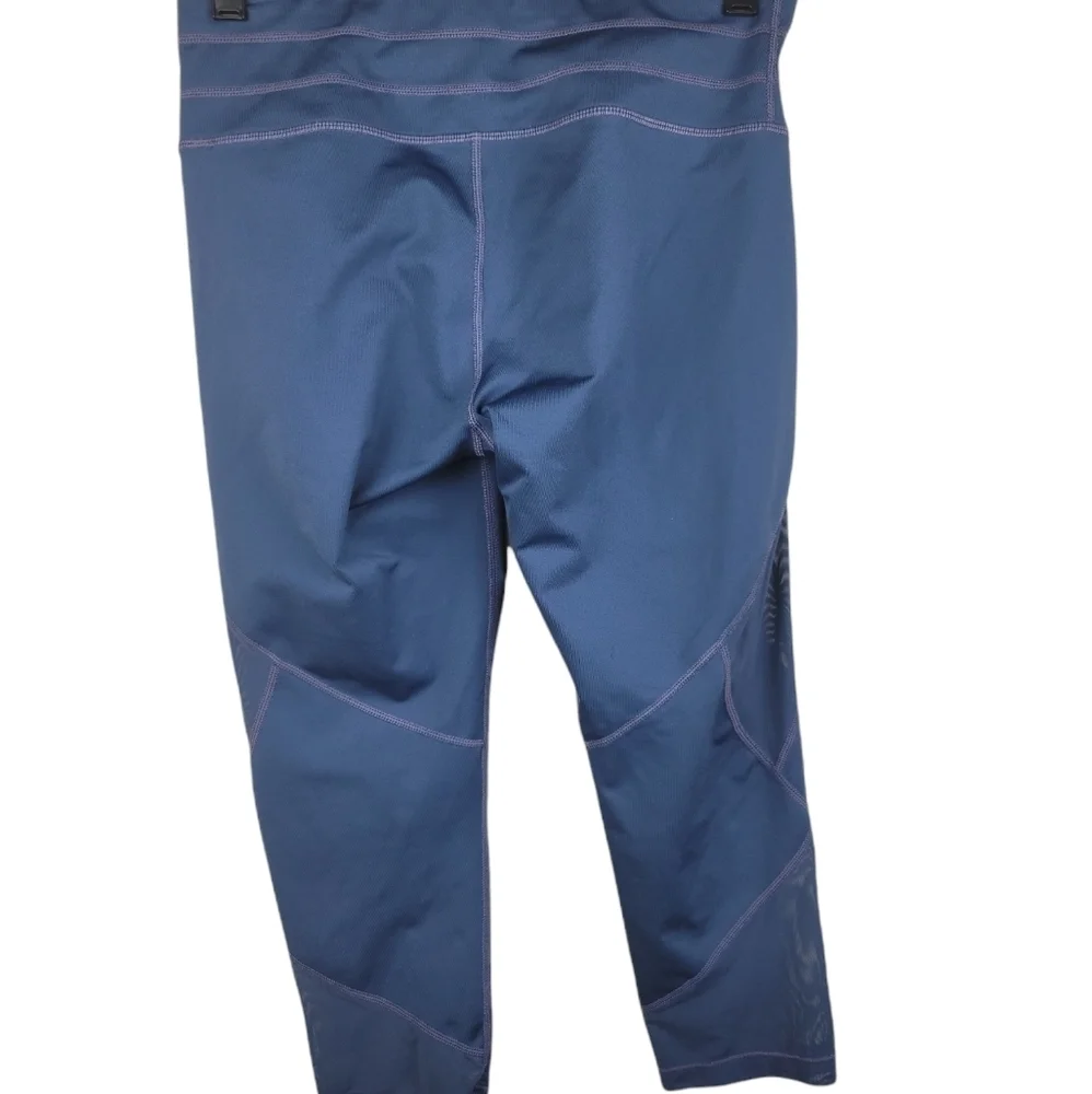 Athleta Blue High Waist Mesh Athletic Joggers‎ Women’s Size Small